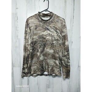 Realtree Men's Medium Max-1 XT Long Sleeve Performance Camo Tee